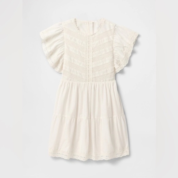 GAP Other - GAP Kids Lace Tiered Girls Ruffle Dress - XS (4/5)